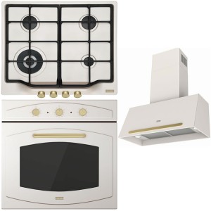 Pachet Franke Panna White Cuptor, Plită și Hotă