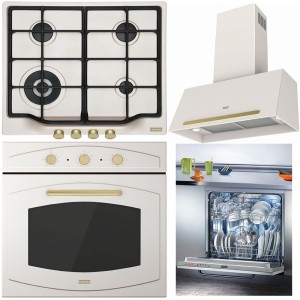 Pachet Franke Panna White electrocasnice încorporabile